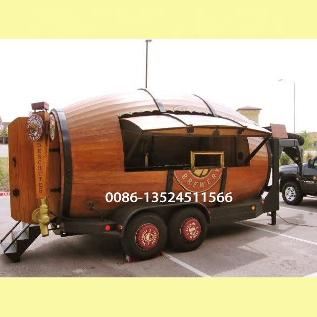 outdoor mobile kitchen, street fast food kiosk,  beer mobile water bar/food trucks for sale beer bar beer trailer truck