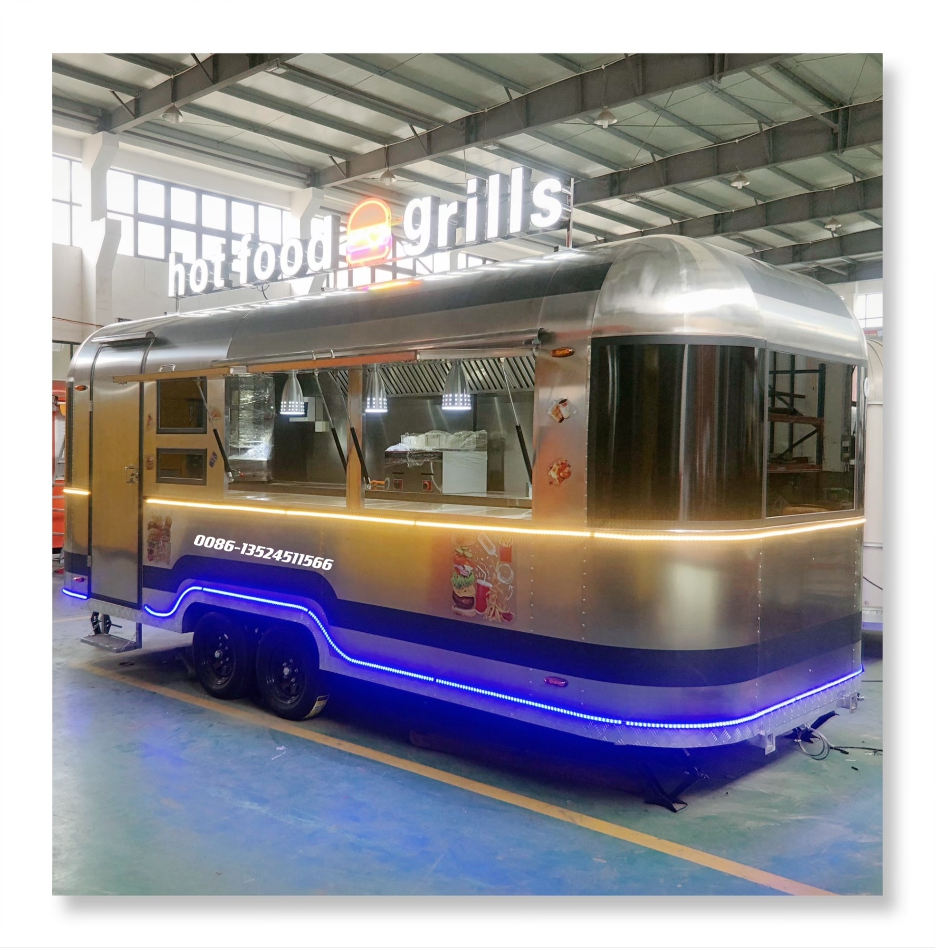 Factory Price Best selling churros van for sale/food truck fast food van/mobile spain churros trailer