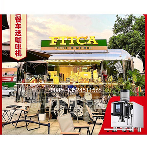 Fast Food Hot Dog Sushi Pizza Commercial Mobile Espresso Coffee Machine scooter mobile food vending mobile food cart