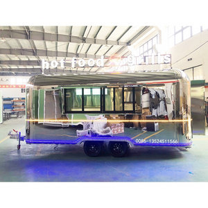 15% off fully equipped scooter trailer multifunction Mobile food Truck Vending Food Cart For Sale Food Trailer