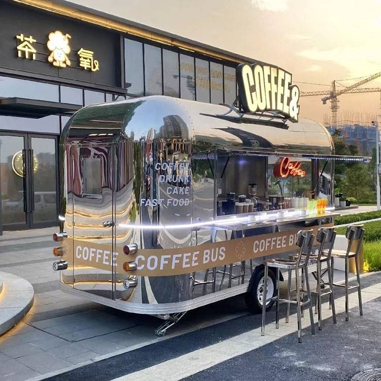 Fast Food Hot Dog Sushi Pizza Commercial Mobile Espresso Coffee Machine scooter mobile food vending mobile food cart