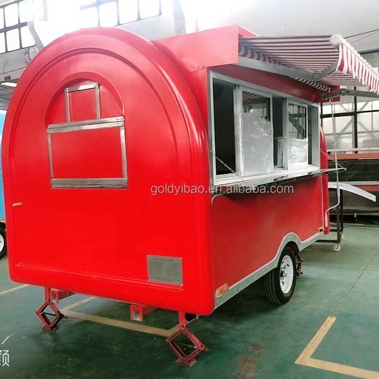 Colorful / Beach Drink Truck / Hamburger Coffee Ice Cream Cart / Food Trailer