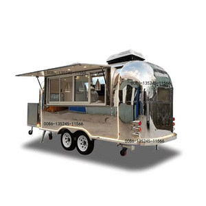 Long Life High Quality Food Cart with Standard High Safety Track for  Hotdog  and Coffee Vending