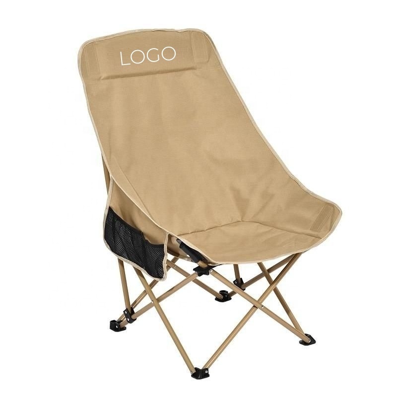 New Design High Back Folding Camping Chair With Cooler Bag Foldable For Outdoor Camping Chair Beach fishing chair