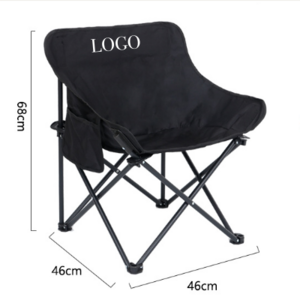 New design folding camping chair with cooler bag foldable for outdoor camping chair