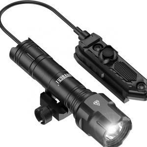 Factory Bulk Price Professional  Matte Tactical Flashlight 1200 Lumen 3 Modes with Pressure Switch Rechargeable Flashlight Light