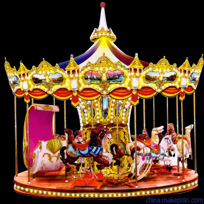 Children Used Kiddie Mini Portable Amusement Park Kids Carousel Ride