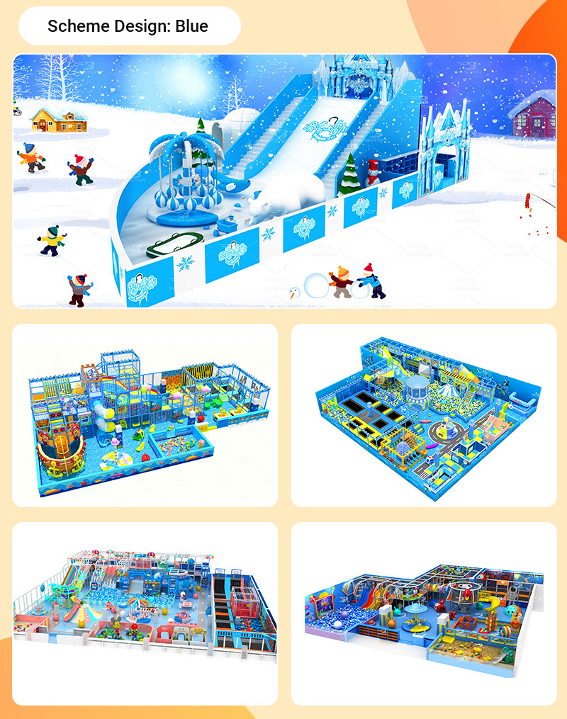 Popular Soft  Play Equipment Kids Indoor Playground For Sale