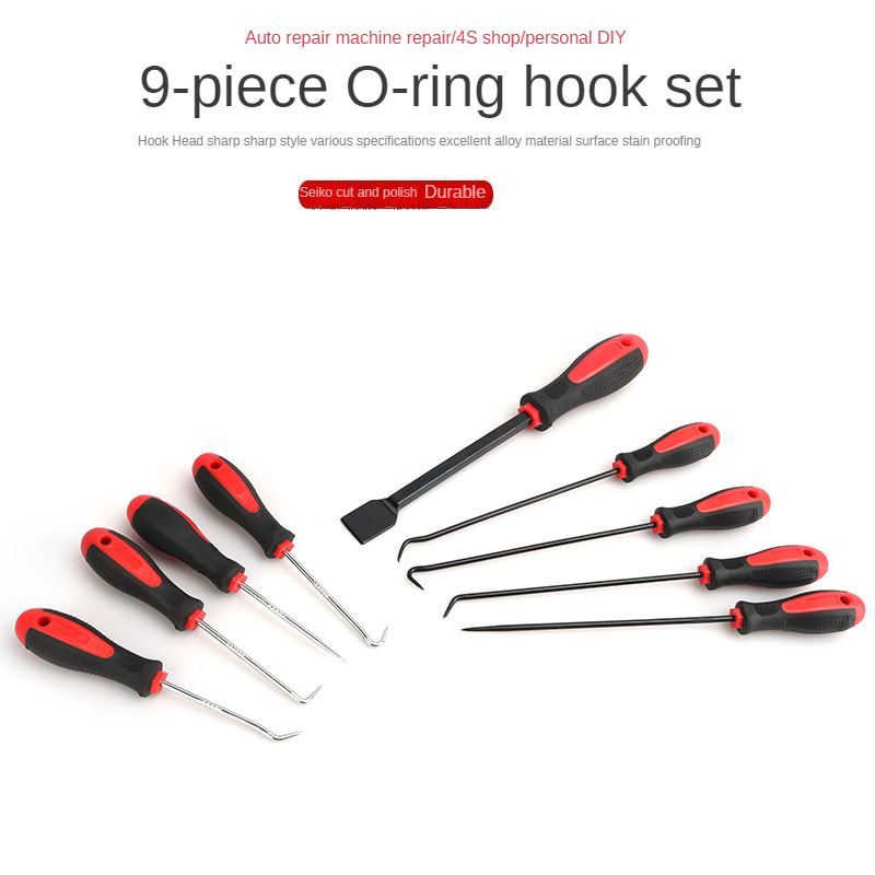 9pc Precision Screwdriver & Mini Hook Set& Car Pick Up Set