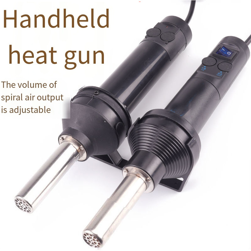 8018 Portable Heat Gun with Button LED Display BGA Rework Solder Station Hot Air Blower Tool 8032+ Hand-held Hot Air Gun