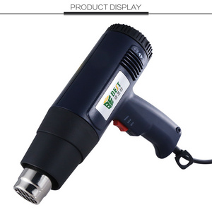 Handheld Portable LCD Electronic Cordless 110V 220V 1600W Mini Hot Air Gun For SMT SMD BGA Phone Rework Soldering Welding Gun