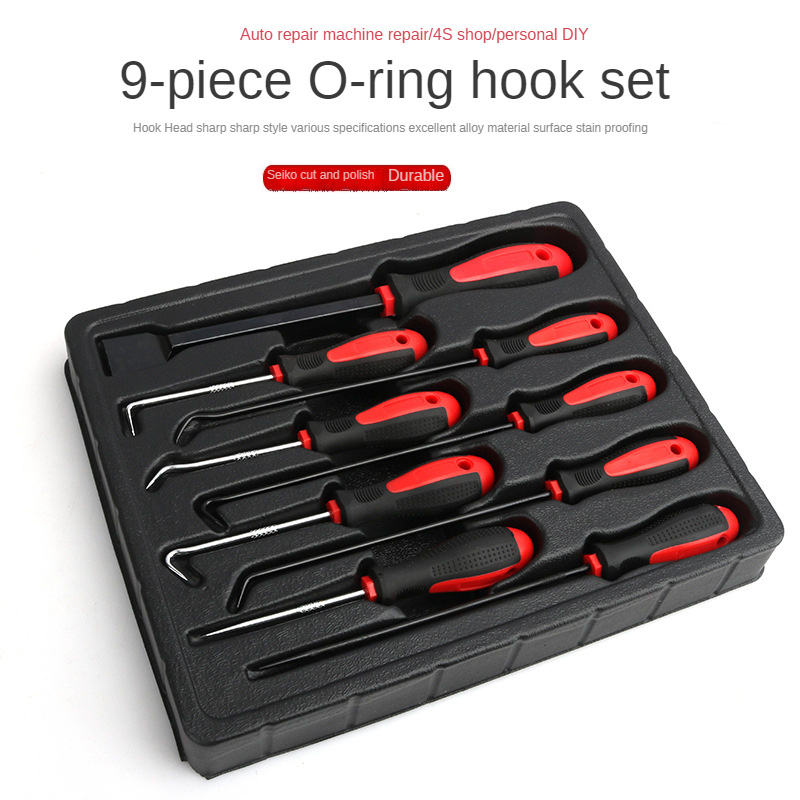 9pc Precision Screwdriver & Mini Hook Set& Car Pick Up Set