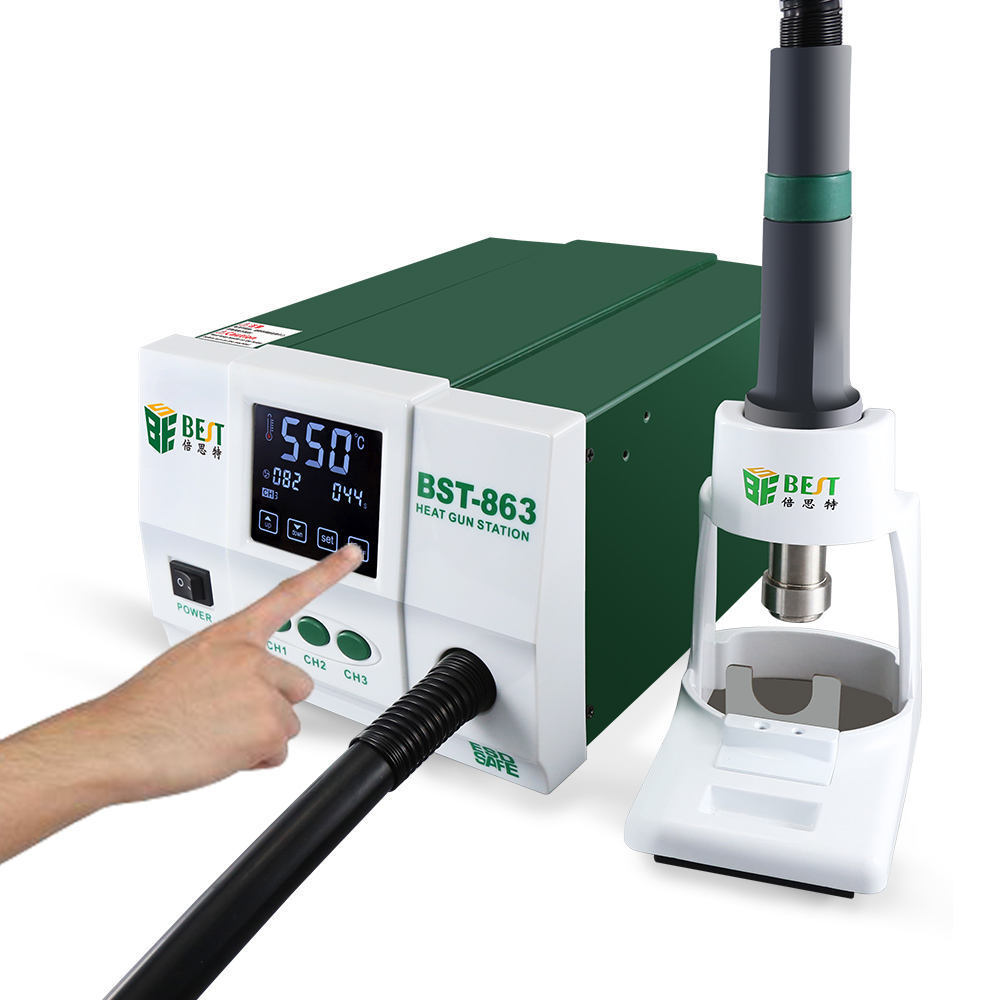 Hot Air Gun 1200W High Power Hot Air Gun Soldering Station Heat Air Gun Station 220V / 110V For SMD Welding Repair Tools