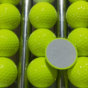 2 layer range golf golf course print golf ball samples