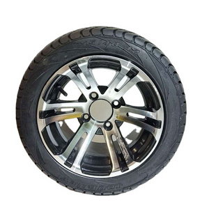 Golf Aluminum Steel Cart tires and Wheel Covers for golf cart, lawn mower, trailer and trucks