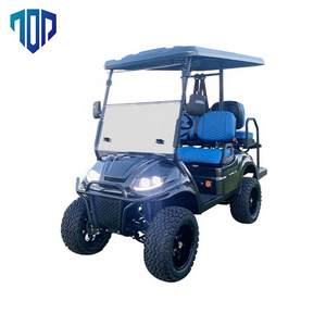 High Quality Mobility  2+2 Seater 4 Wheel Club Car Powerful Off Road Golf Carts Electric