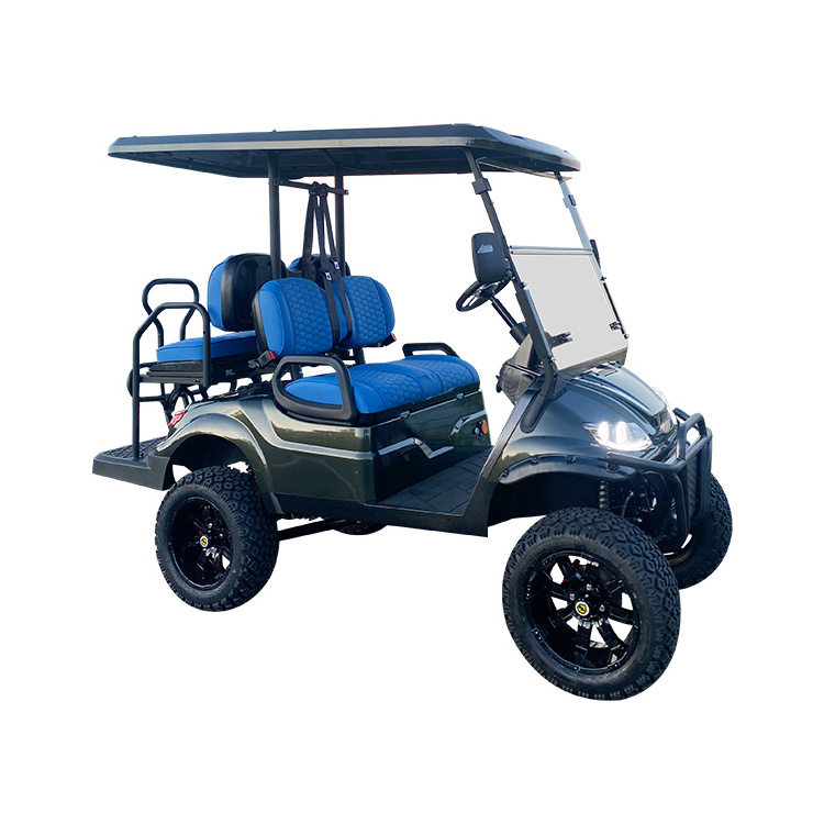 Low Prices High Performance Electric Golf Car Powerful Club Cart 2+2 Seater Electric Golf Car