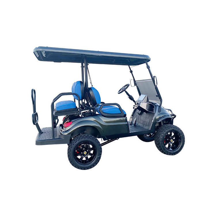 Low Prices High Performance Electric Golf Car Powerful Club Cart 2+2 Seater Electric Golf Car