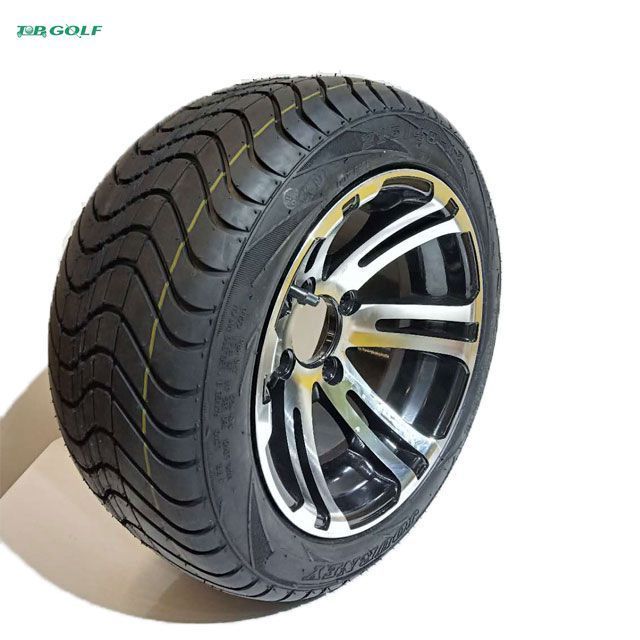 Golf Aluminum Steel Cart tires and Wheel Covers for golf cart, lawn mower, trailer and trucks