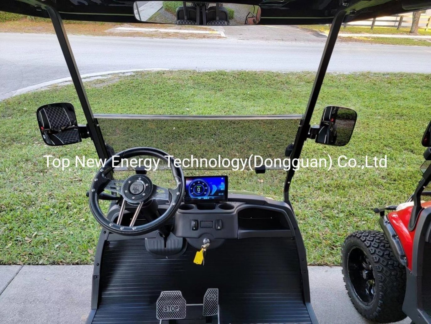 New Style Electric Golf Cart 4 Seater Upgrade Version Golf Cart