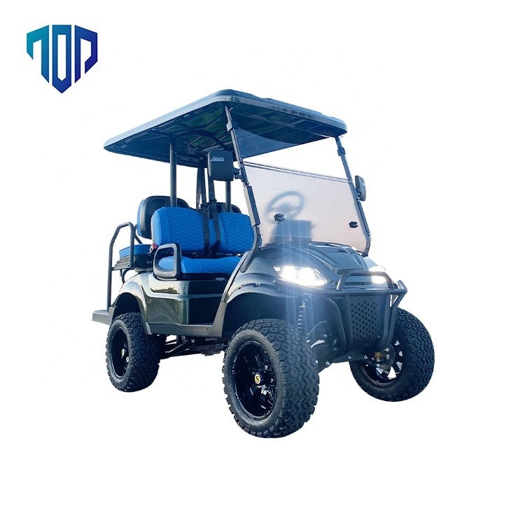 Low Prices High Performance Electric Golf Car Powerful Club Cart 2+2 Seater Electric Golf Car