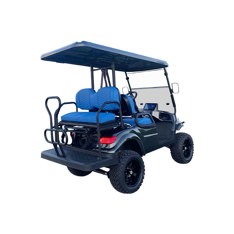 Low Prices High Performance Electric Golf Car Powerful Club Cart 2+2 Seater Electric Golf Car