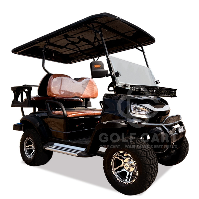 48 60 72v 4 wheels 2 4 6 passengers scooter carrito de golf family electric cars street legal adult use golf cart