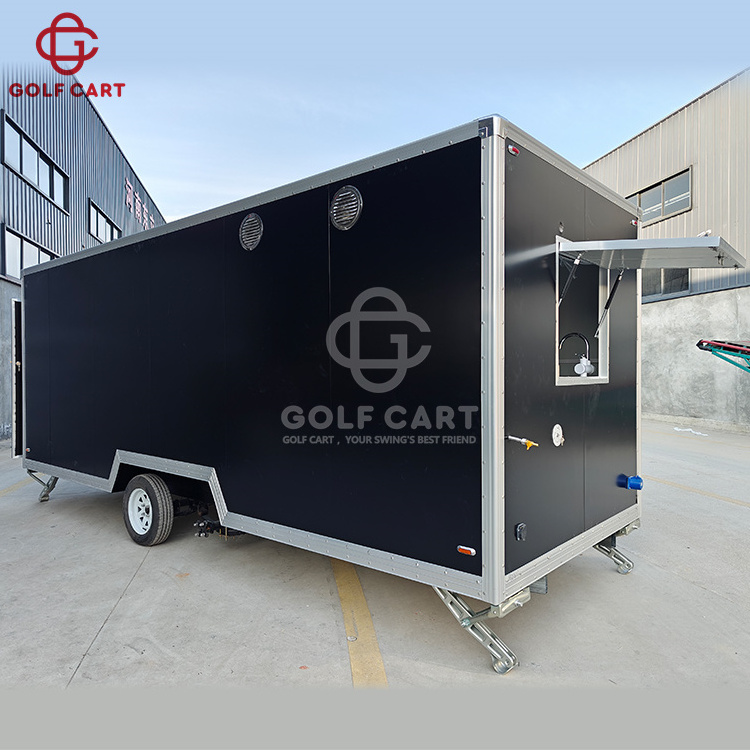 Mobile Fast Food Carts BBQ Food Trailers Car Hot Dog China Manufacturer Custom Full  Burger Cake Food Carts