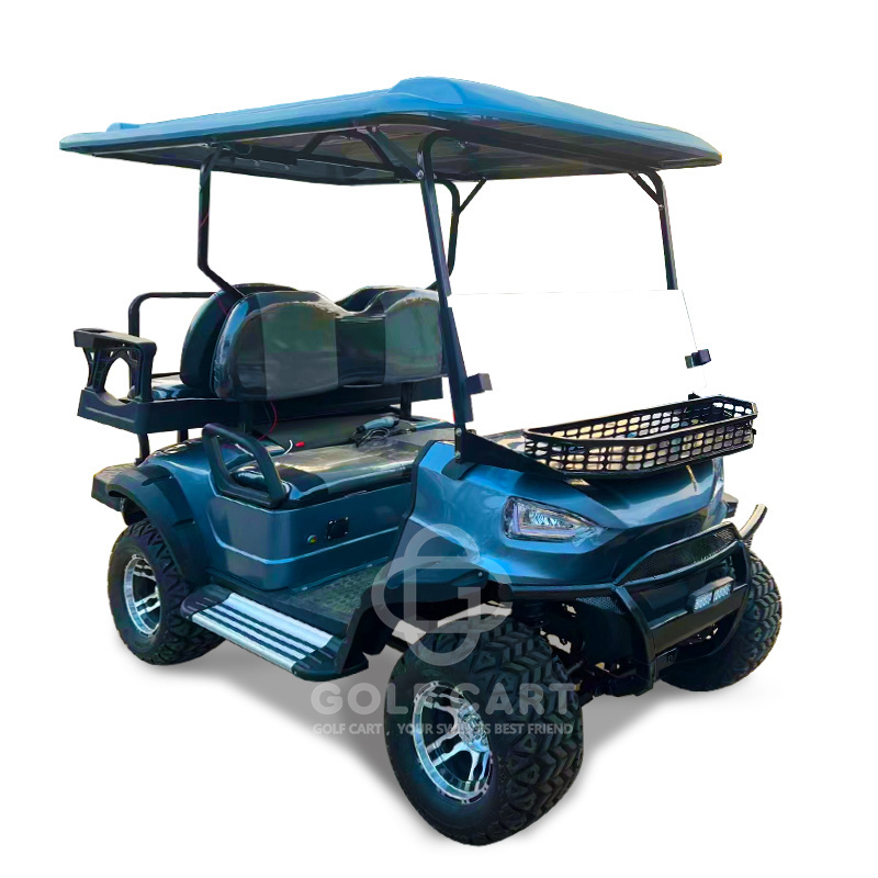 48 60 72v 4 wheels 2 4 6 passengers scooter carrito de golf family electric cars street legal adult use golf cart