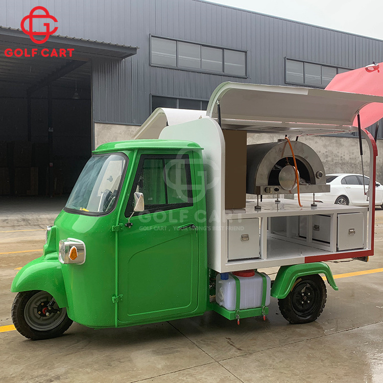 Food Concession Truck Fast Breakfast Food Carts Mobile Kitchen Coffee Ice Cream Concession Truck CE Authentication