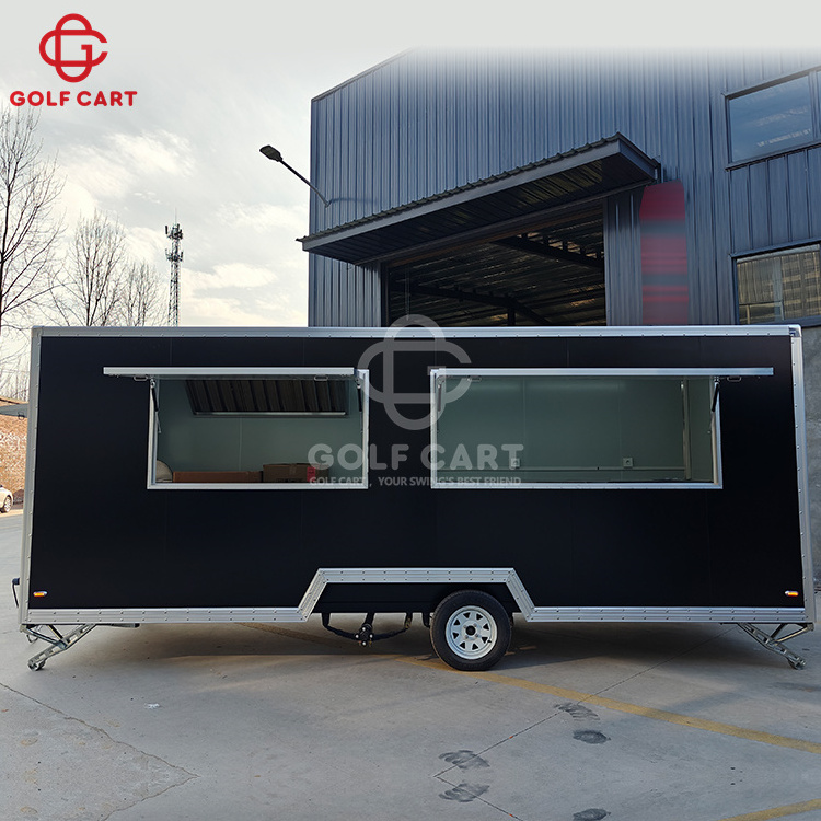 Outdoor Ice Cream Fast Food Truck Mobile Food Trucks With Snack Machine For Sale china Manufacture Cheap