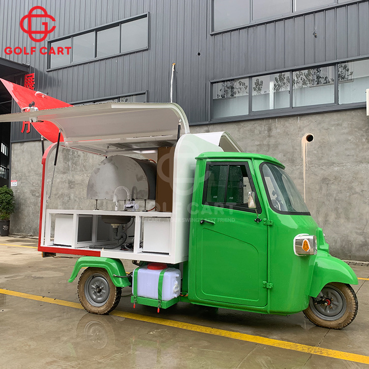 Food Concession Truck Fast Breakfast Food Carts Mobile Kitchen Coffee Ice Cream Concession Truck CE Authentication