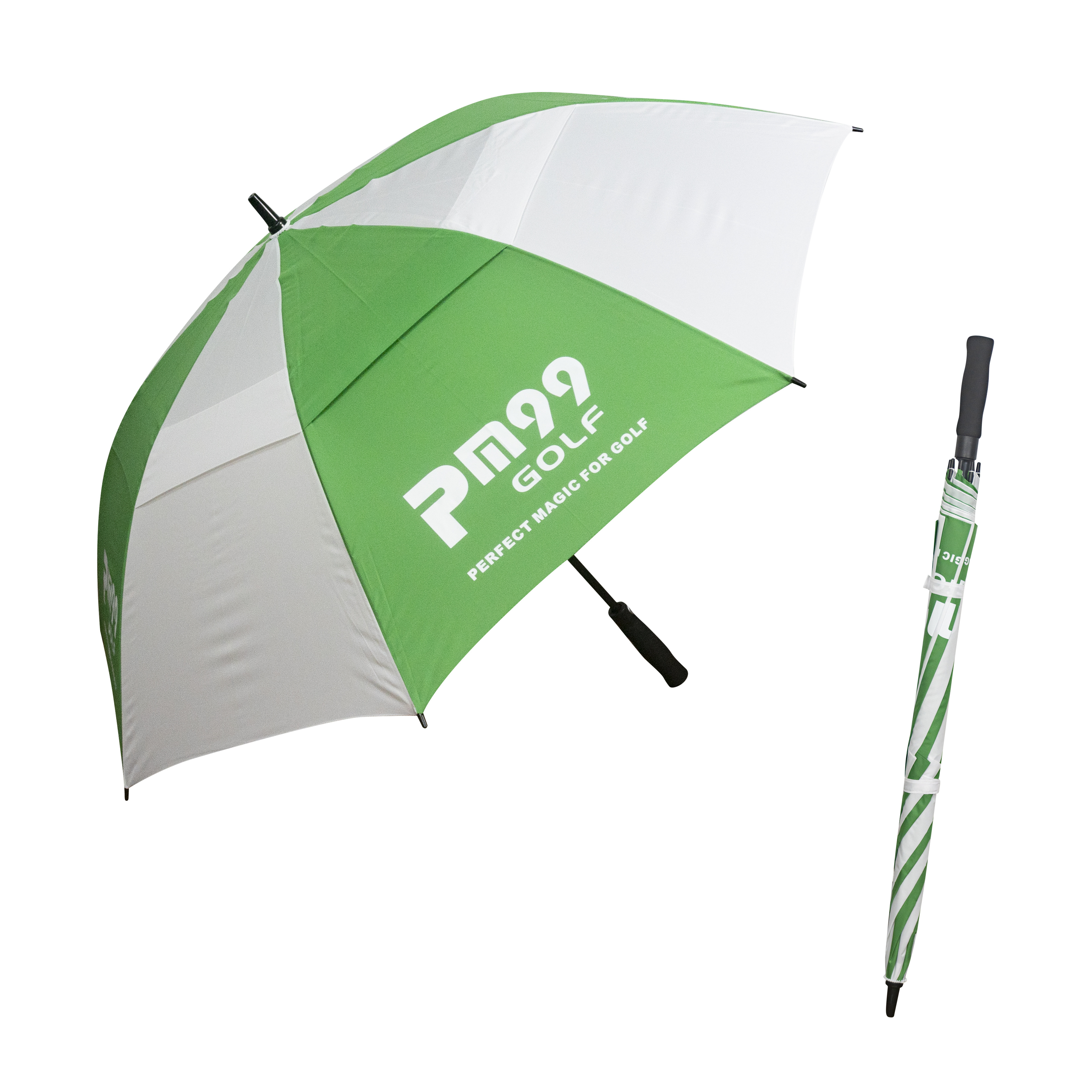 Aluminium Wine Bottle Umbrella Golf Umbrella Metal Shaft Heat Transfer Modern Umbrellas Outdoor with Custom Logo for Adults