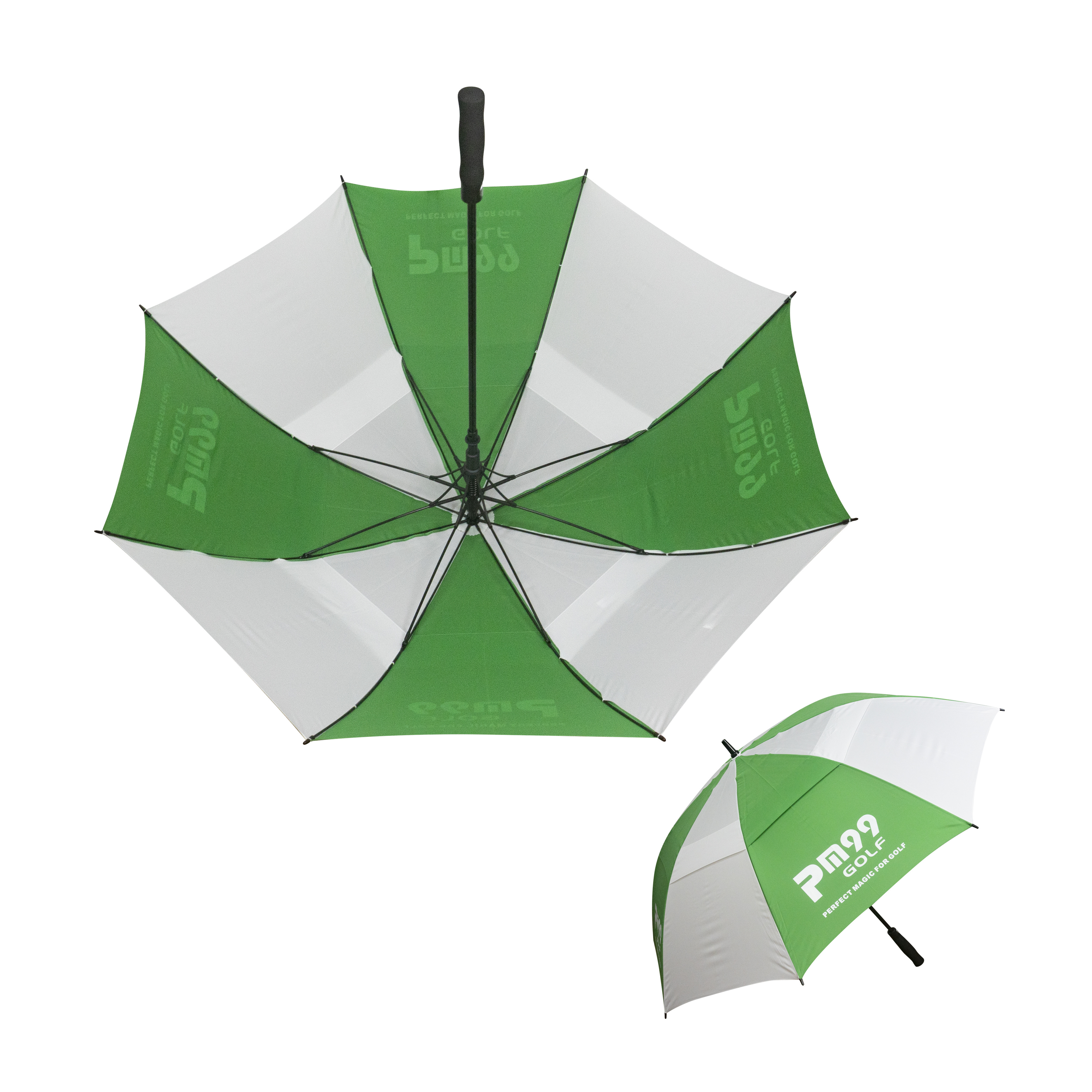 Aluminium Wine Bottle Umbrella Golf Umbrella Metal Shaft Heat Transfer Modern Umbrellas Outdoor with Custom Logo for Adults