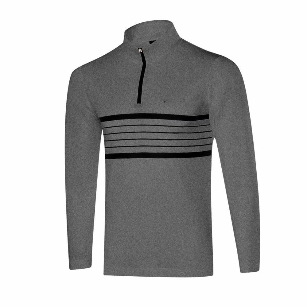 Wholesale Golf Apparel Men's Clothing Sports Long Sleeve Polo Shirt