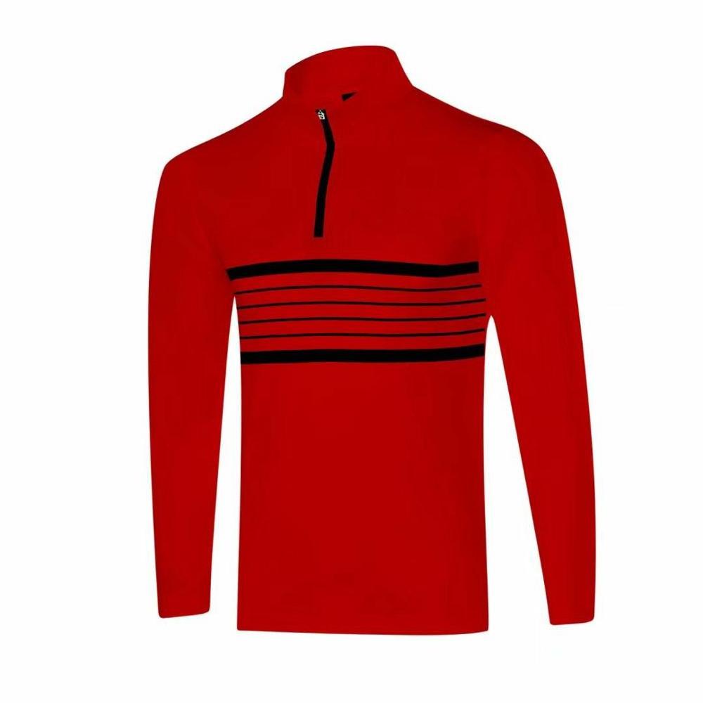 Wholesale Golf Apparel Men's Clothing Sports Long Sleeve Polo Shirt