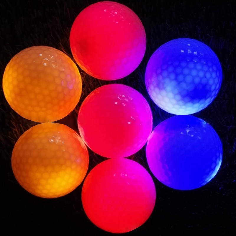 Night Tracker Luminous Light Glow Golf Balls LED Electronic Golfing