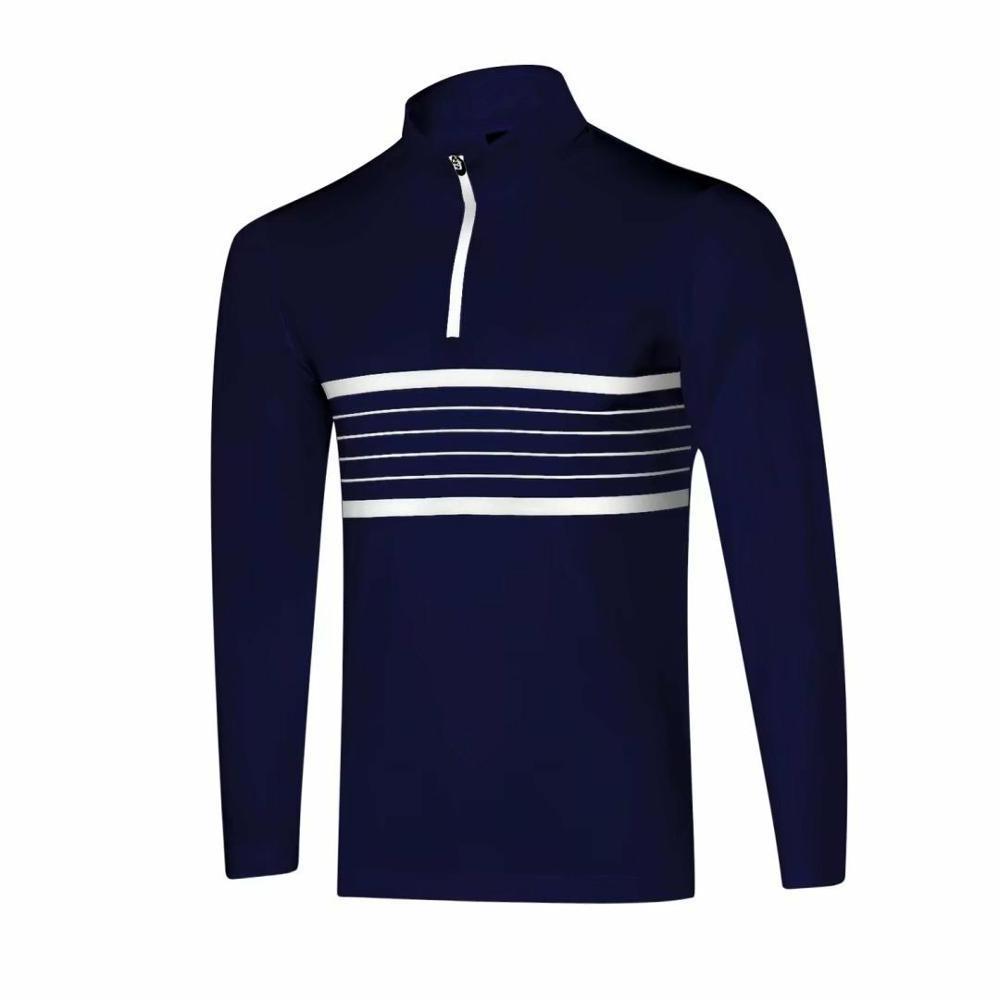 Wholesale Golf Apparel Men's Clothing Sports Long Sleeve Polo Shirt