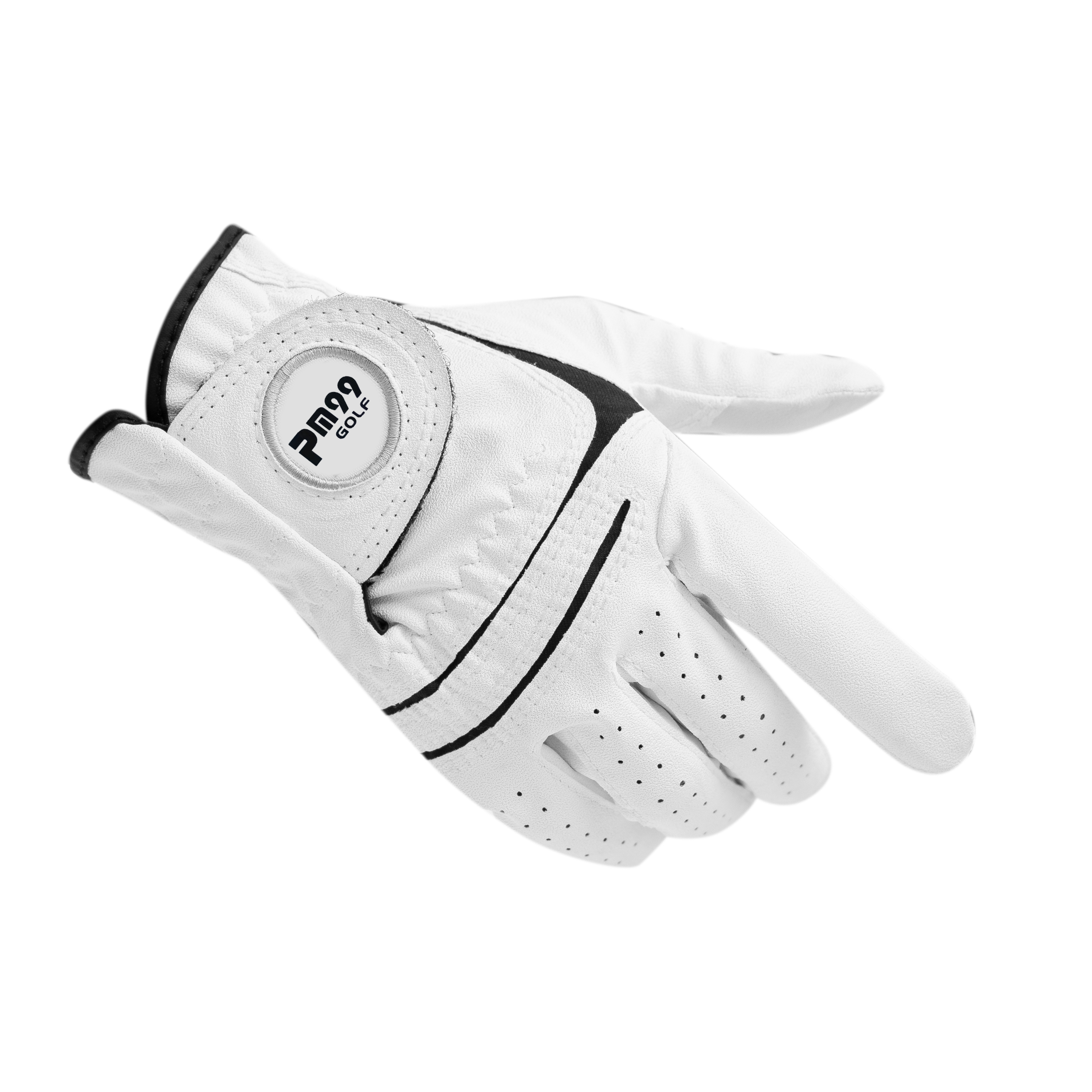 premium cabretta leather golf gloves all finger performance men's stratus strike  wholesale custom logo