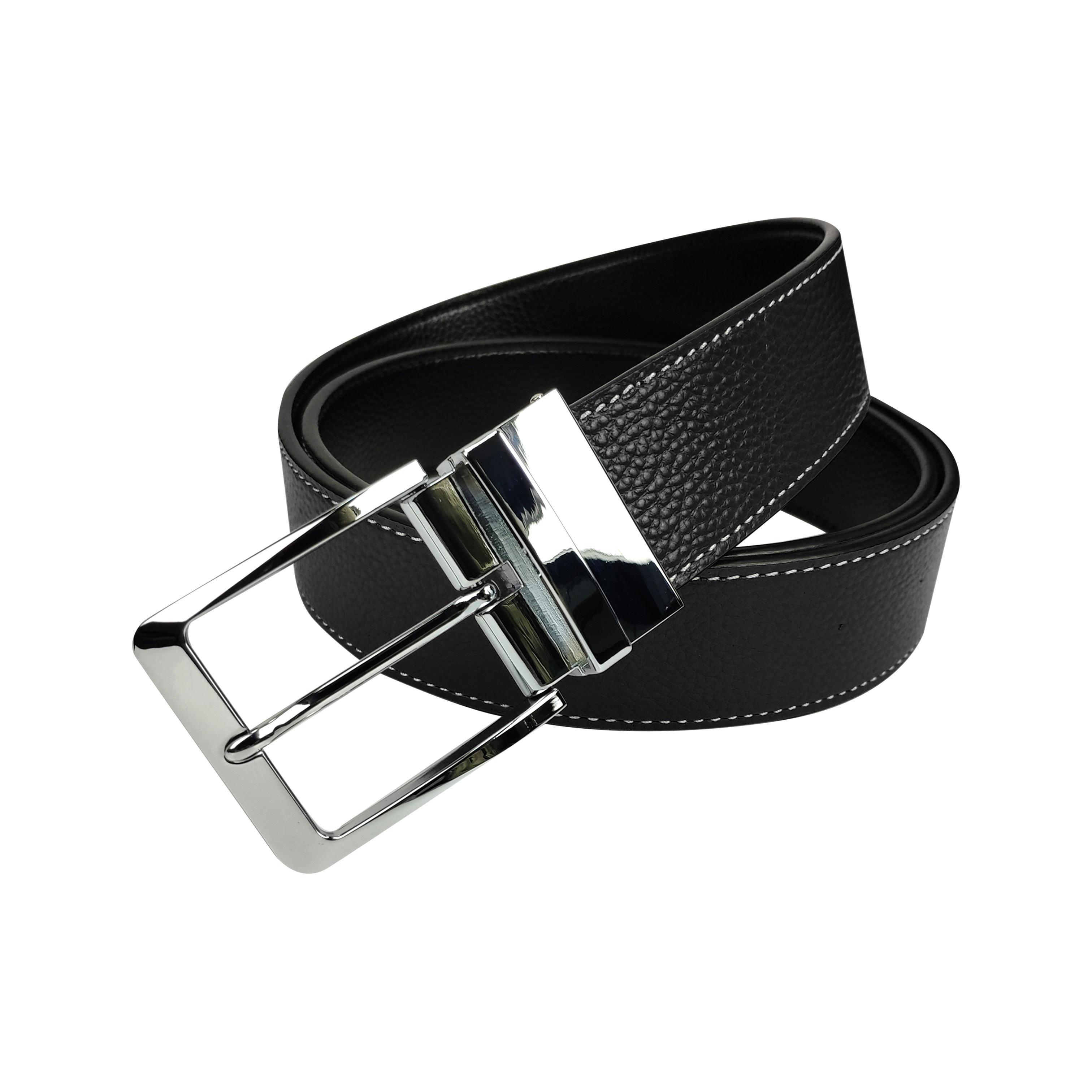 Top quality genuine leather belt men golf belt