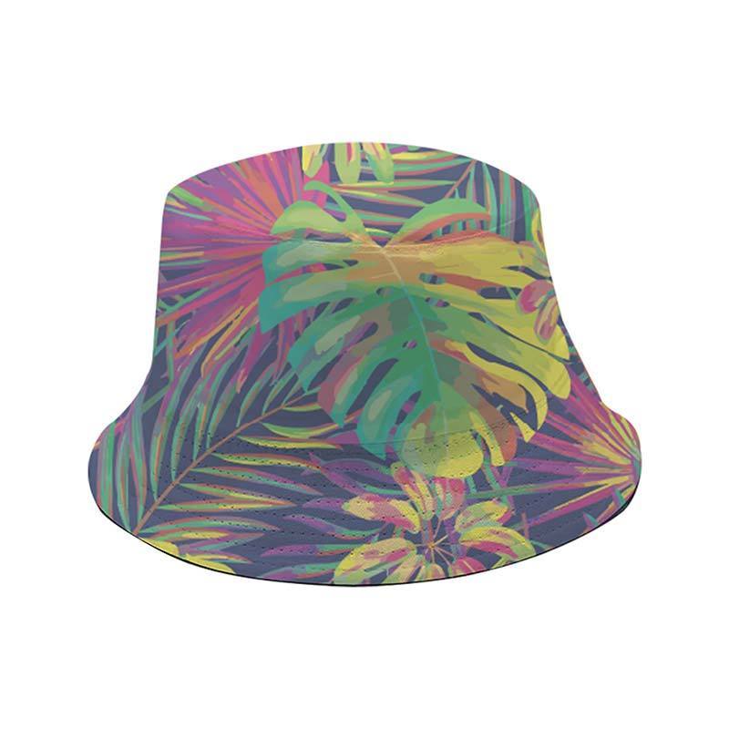 Wholesale Custom Polyester Printed Cartoon Design Plain Blank Fisherman Golf Bucket Hat