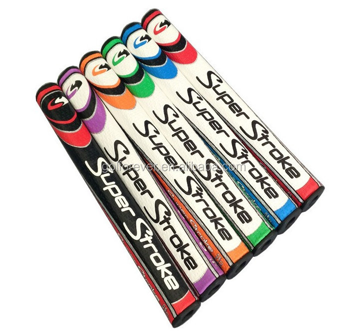 PU wrap golf grip with brand for Iron Wood putter