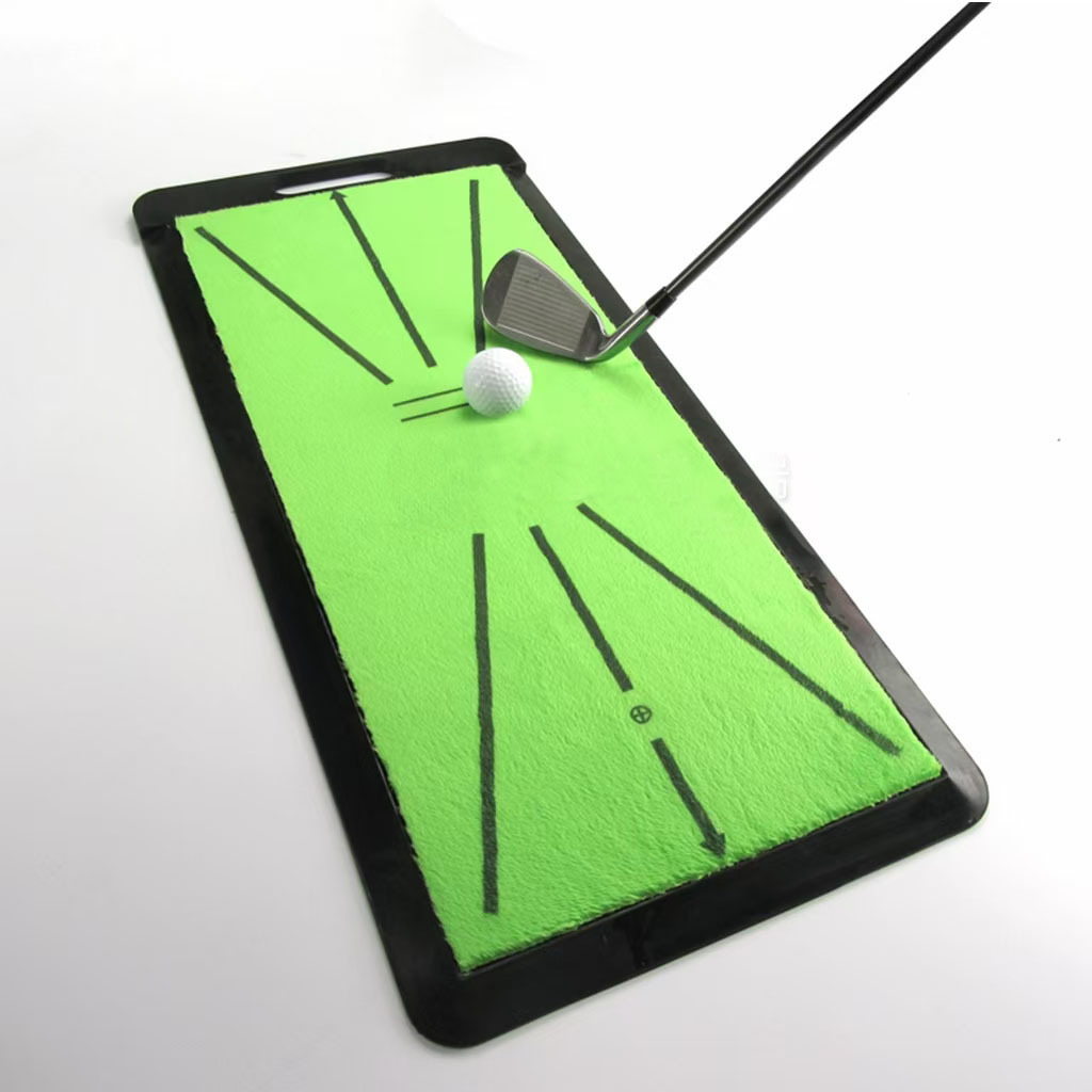 3 different grass in 1 Tri-turf golf mat chipping swing practice