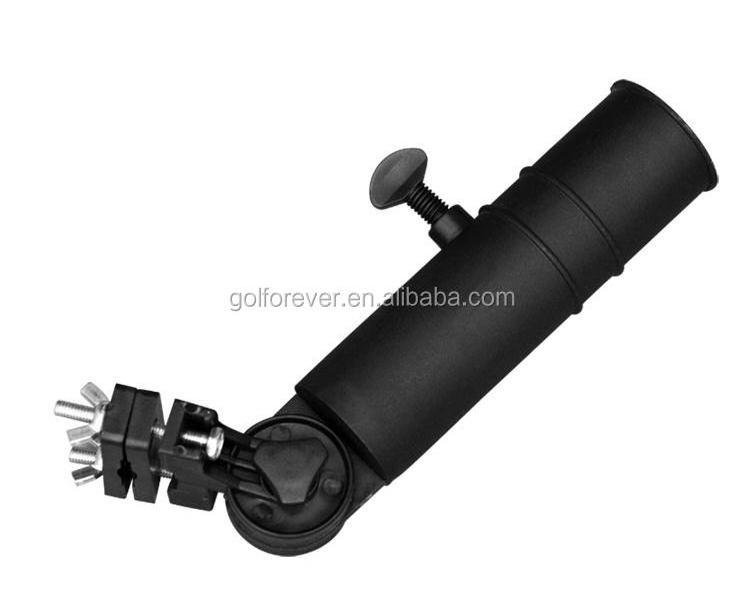 multifunctional golf umbrella holder for golf cart