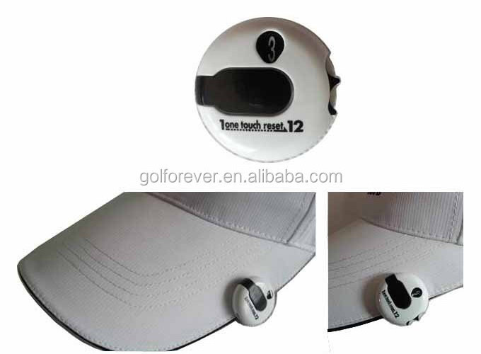 golf cap clip score counter & golf score counter with hat clip