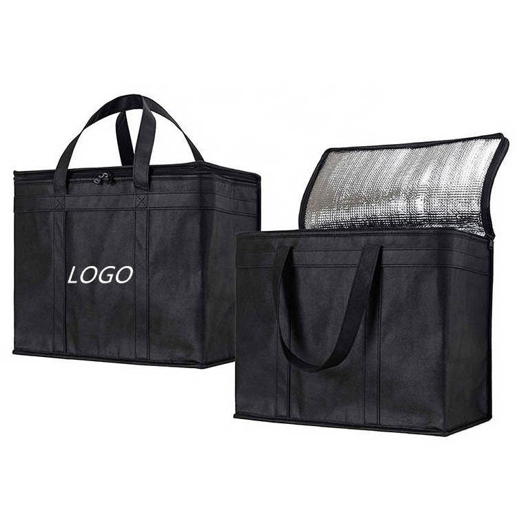 OEM ODM customized printed lunch cooler bag portable reusable beach insulated food delivery bag cooler bags for picnic food