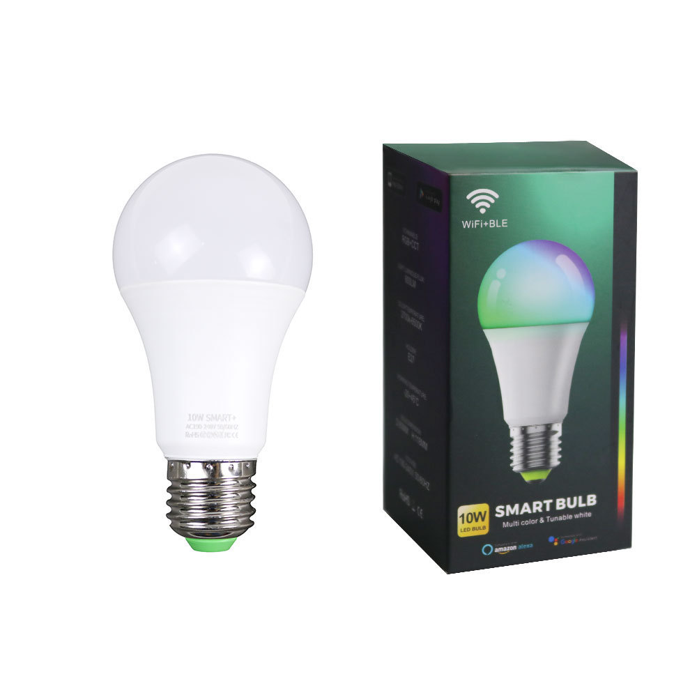 E26 E27 Bulb Lamp Energy Saving Remote Smart Light Lightbulb LED Smart Bulb WiFi BT RGB Smart Bulbs