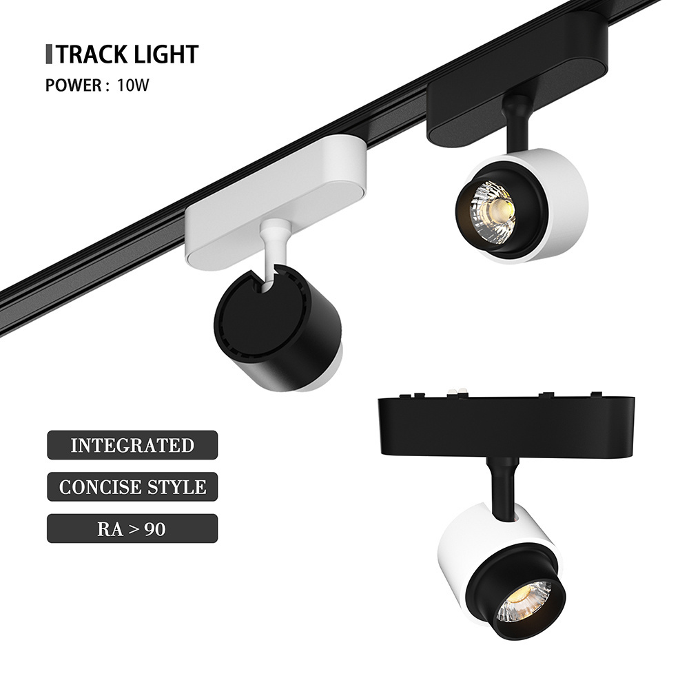 wholesale commercial ultra thin magnetic led light system 48v magnetic track rail lights for home lighting