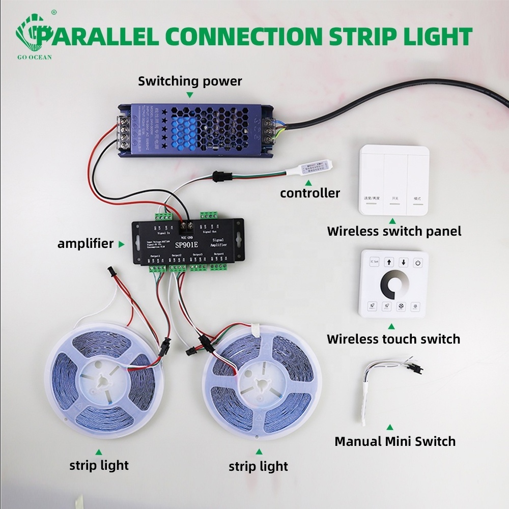 led 24v smart led strip light 12 running changing color ledstrip led strip 2835 led strip light 5050