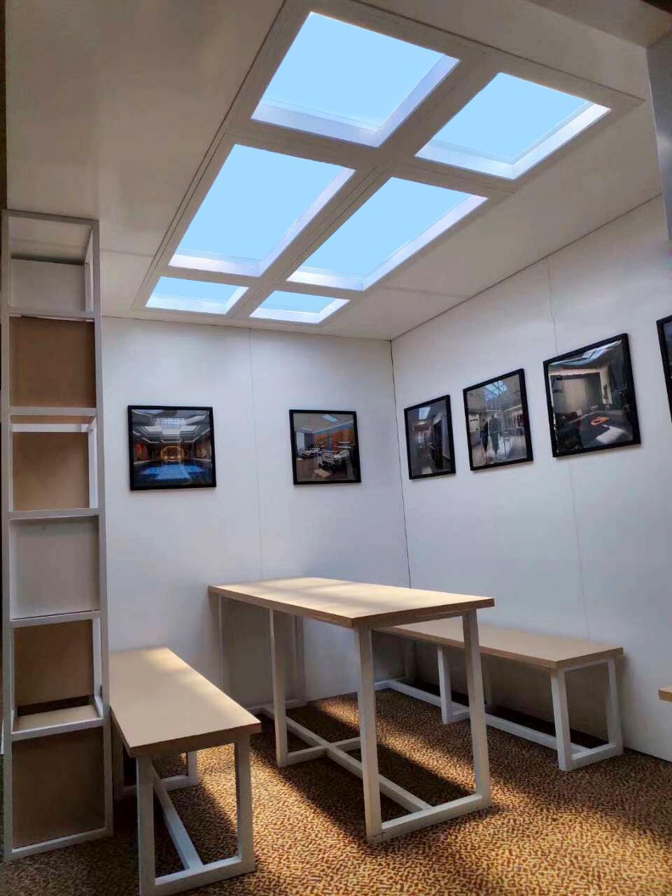 Modern Design Tuya App LED Blue Sky Ceiling Panel Lamp Switch Atmosphere Artificial Skylight Roofing with Smart Features